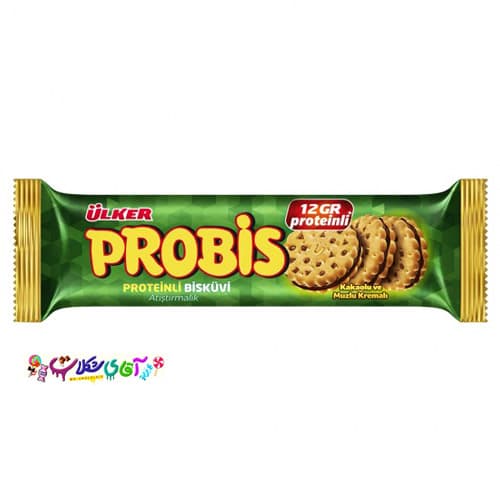 بیسکوییت پروبیس 12 گرم پروتیین اولکر Ulker