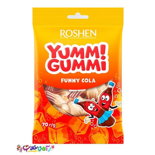 پاستیل نوشابه روشن 70 گرم Roshen