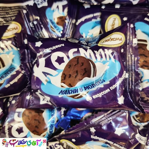 بیسکوییت روسی طرح اورئو اکوند ستاره دار (500 گرم)