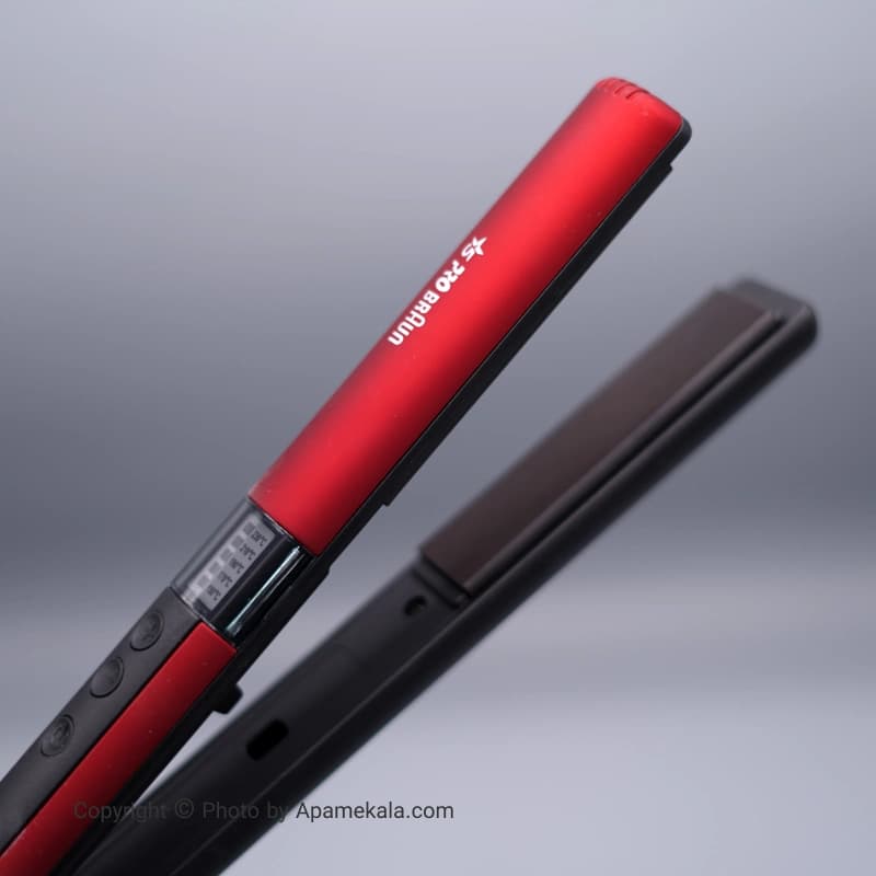 اتو و حالت دهنده مو پروبراون braun pro مدل br-9225 — تصویر ۴