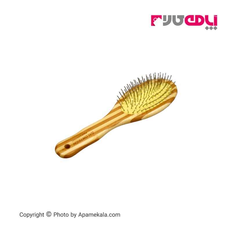 شانه کوچک سالن تک salon tech سر فلزی — تصویر ۲