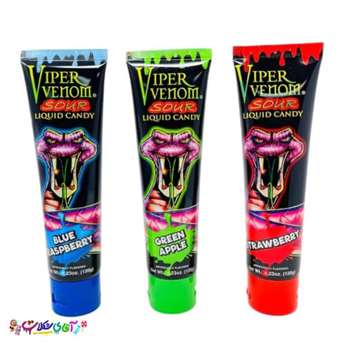 آبنبات مایع خمیر دندانی خیلی ترش ومپایر Viper