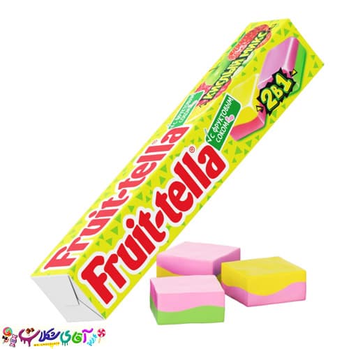 تافی میوه ای توت سیب تمشک پرتقال فروتلا Fruittella