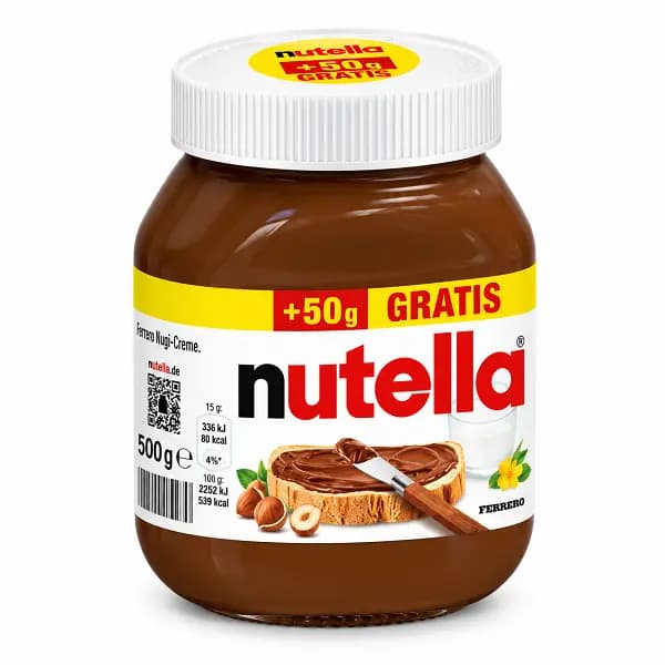 شکلات صبحانه نوتلا آلمان 500 گرم Nutella — تصویر ۳