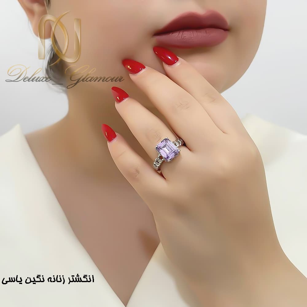 انگشتر نقره زنانه کارتیر — تصویر ۷