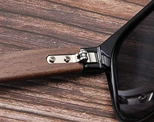 عینک آفتابی زنانه و مردانه Max & Miller Wood Sunglasses for Men Women — تصویر ۳