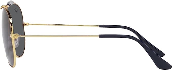 عینک آفتابی زنانه و مردانه ریبن Ray-Ban RB3138 Shooter Aviator Sunglasses — تصویر ۶