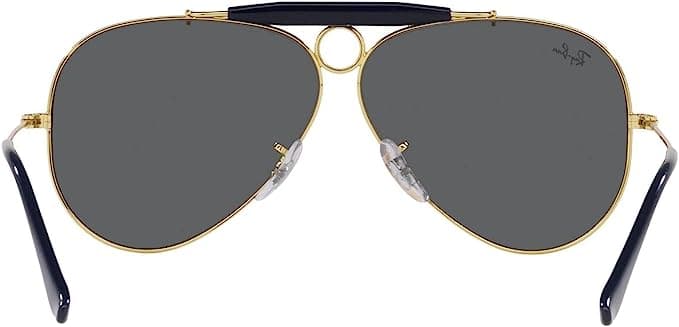 عینک آفتابی زنانه و مردانه ریبن Ray-Ban RB3138 Shooter Aviator Sunglasses — تصویر ۵