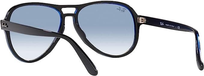 عینک آفتابی ریبن مردانه Ray-Ban Men’s RB4355 Vagabond Aviator Sunglasses — تصویر ۴