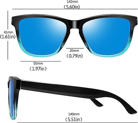 عینک آفتابی پلاریزه زنانه و مردانه KANASTAL Polarized Sunglasses for Men Women — تصویر ۴