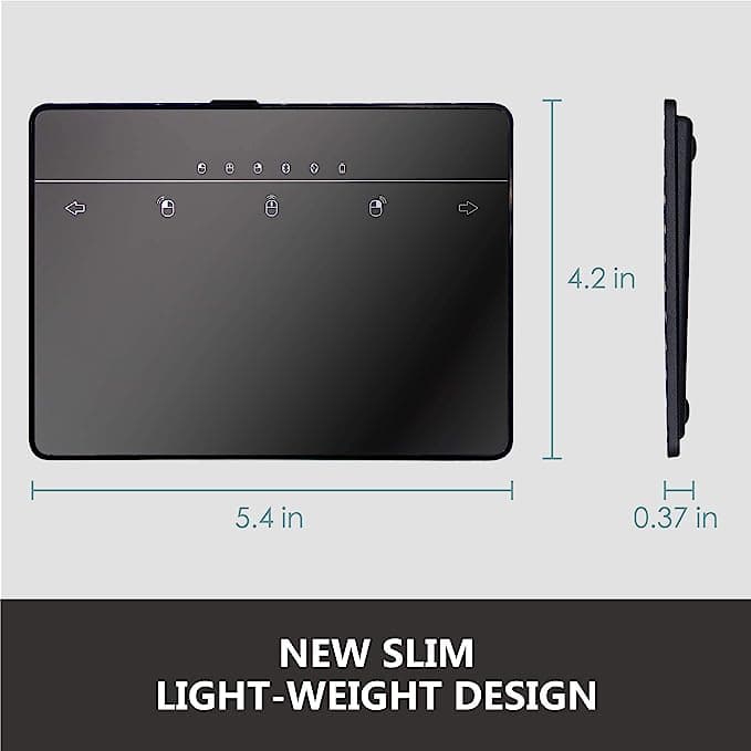 ماوس پد لمسی بلوتوثی Keymecher Mano Precision Wireless Trackpad for Windows — تصویر ۵