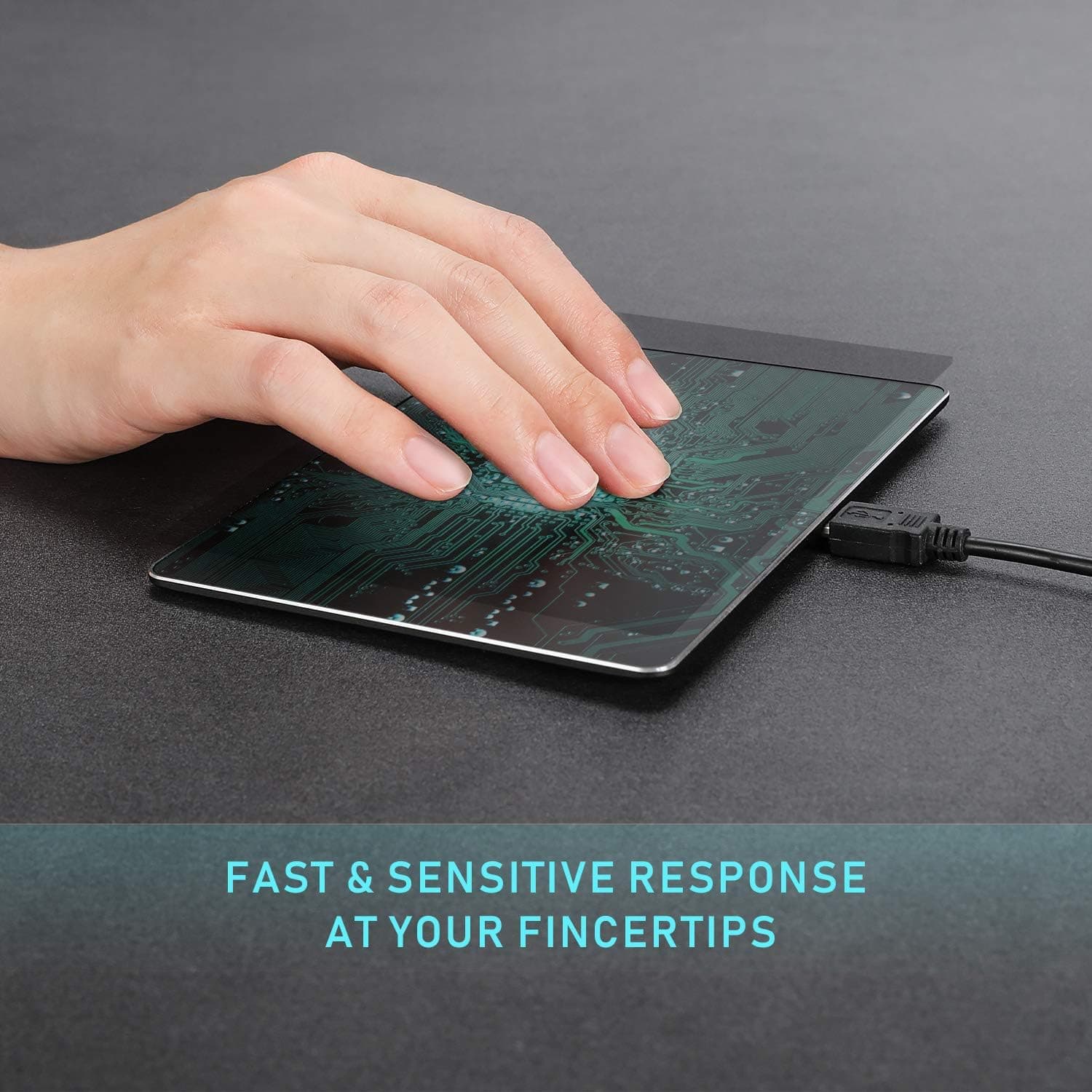 پد ماوس لمسی Trackpad, High Precision Touchpad for PC, Ultra Slim Portable — تصویر ۵