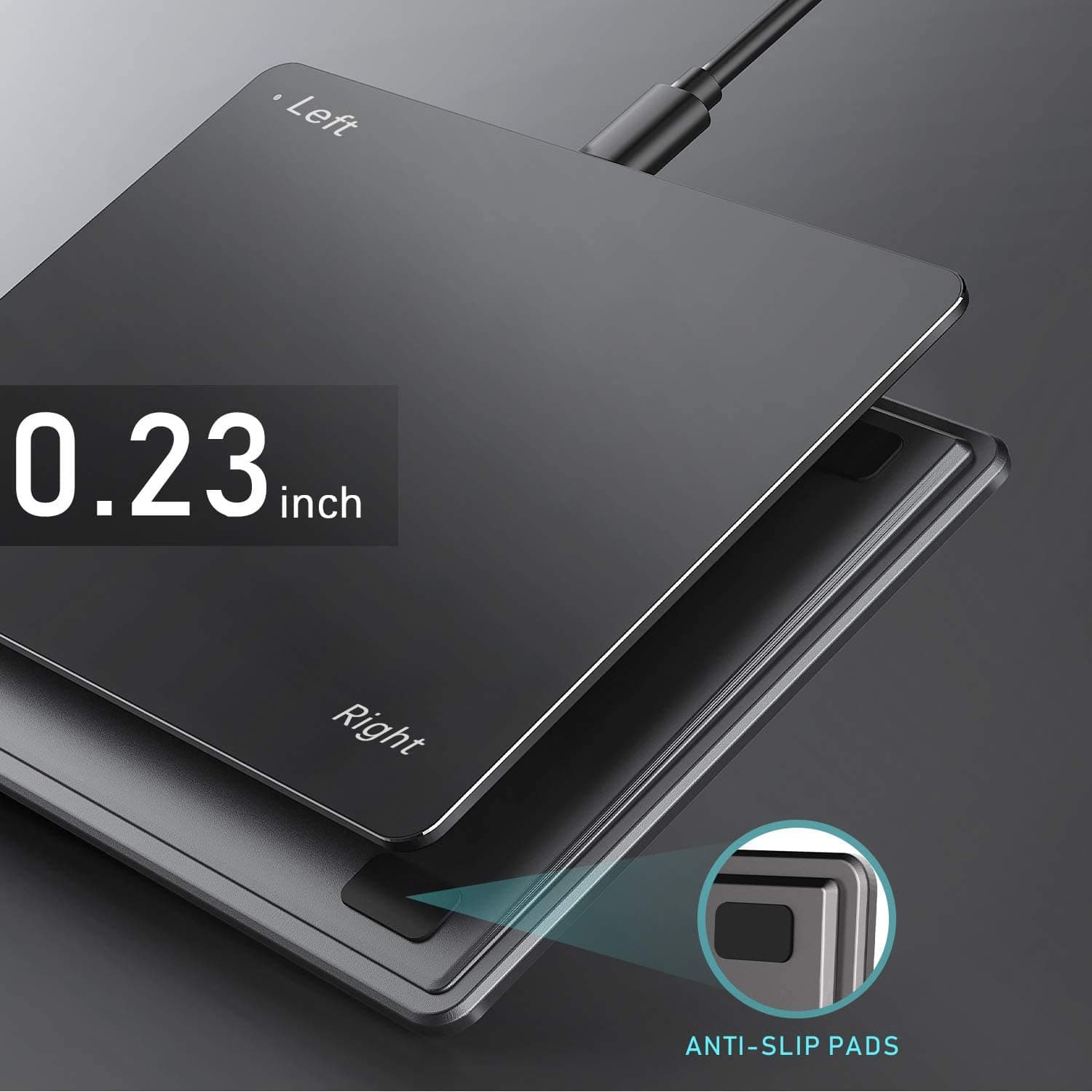 پد ماوس لمسی Trackpad, High Precision Touchpad for PC, Ultra Slim Portable — تصویر ۴