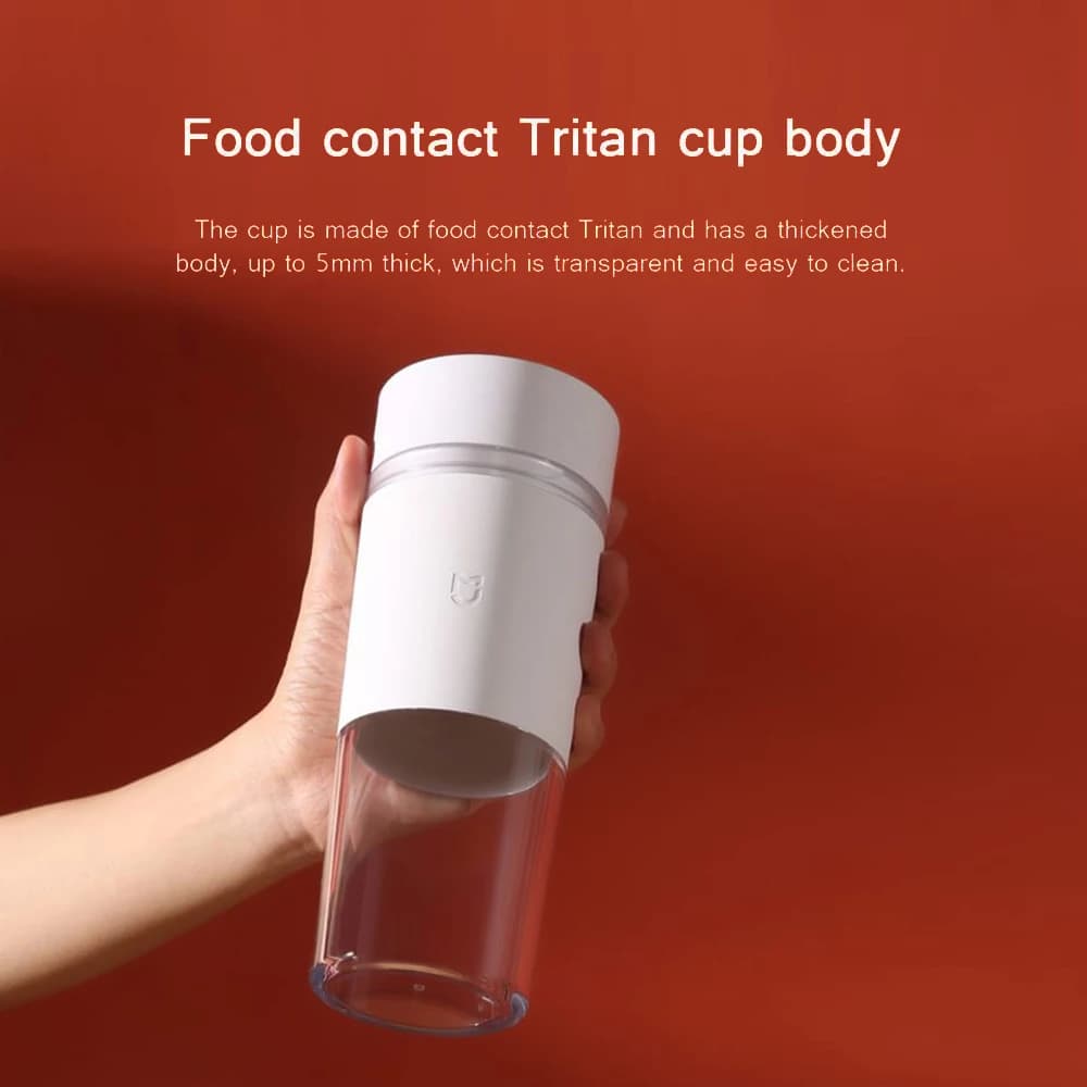 آبمیوه گیری قابل حمل شیائومی مدل Mijia Mini Juice Blender Portable 300ML — تصویر ۲