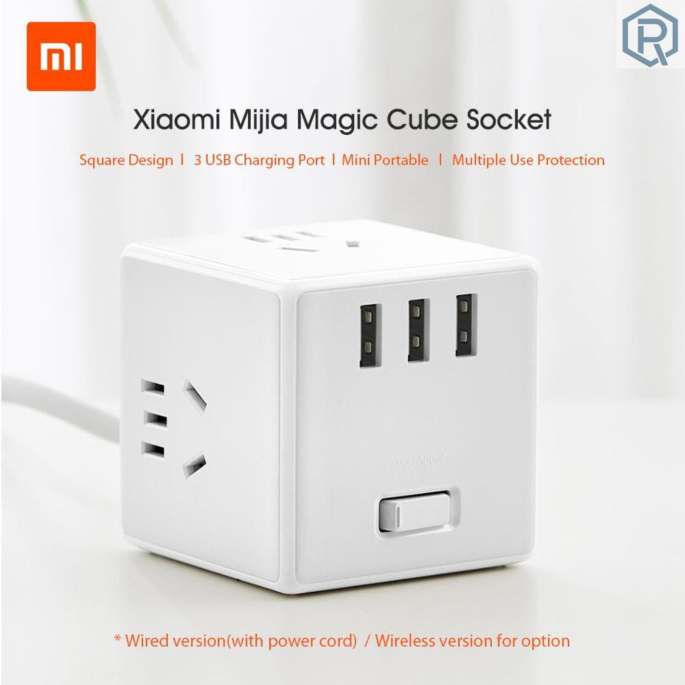 هاب مکعبی بدون سیم شیائومی مدل Mijia Rubik’s Cube Converter — تصویر ۲