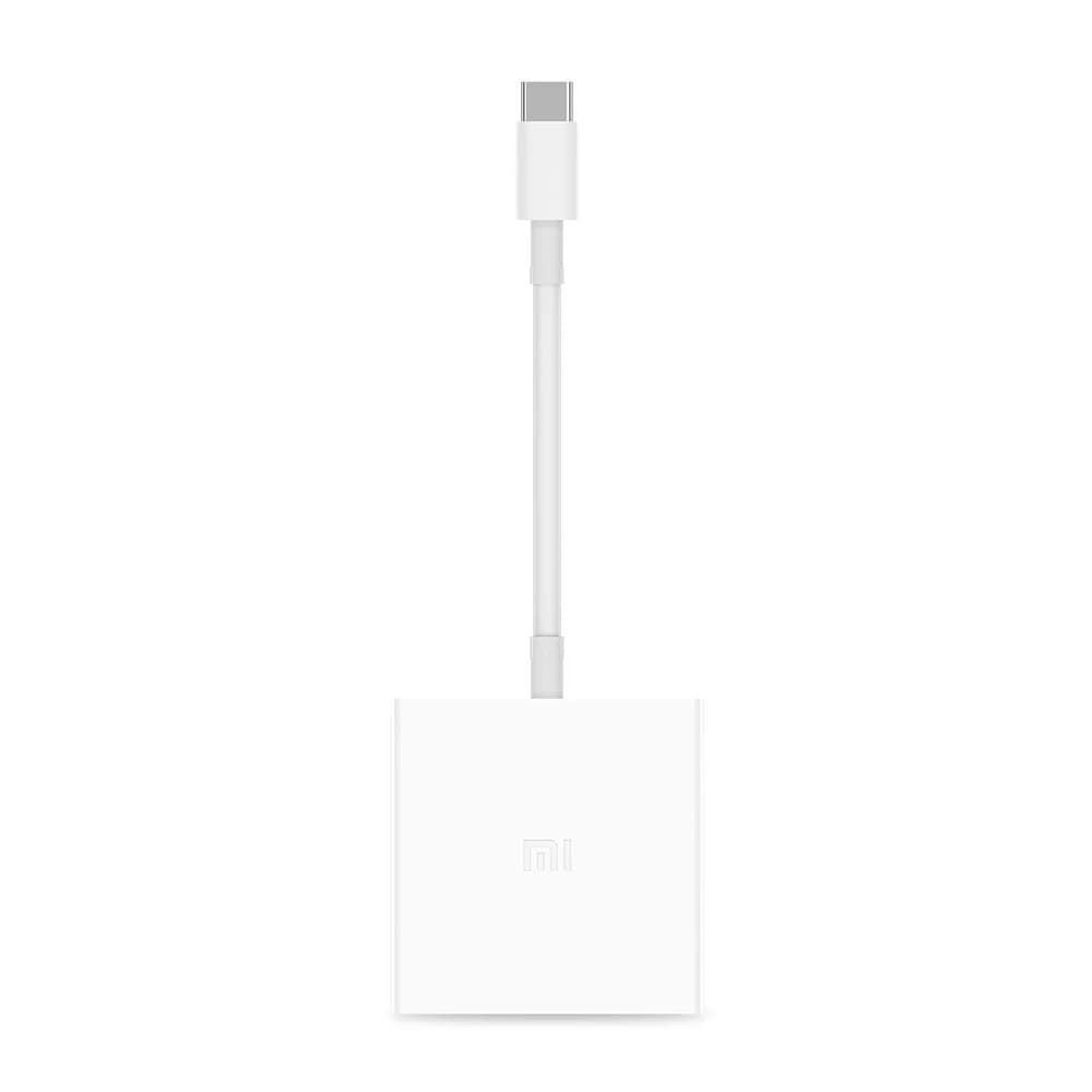 تبديل تايپ سی به اچ دی ام ای شیائومی مدل Xiaomi USB Type-C to HDMI Multifunction Adapter ZJQ01TM