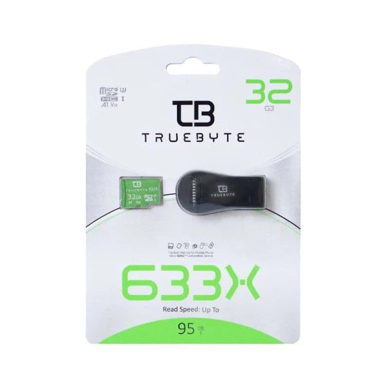 کارت حافظه microSD HC تروبايت 633X-A1-V30 32GB