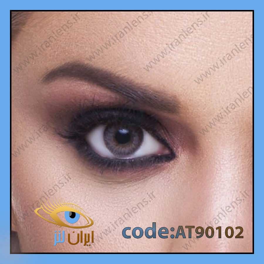 لنز طبی رنگی ادیکت نیوه فصلی کد AT90102