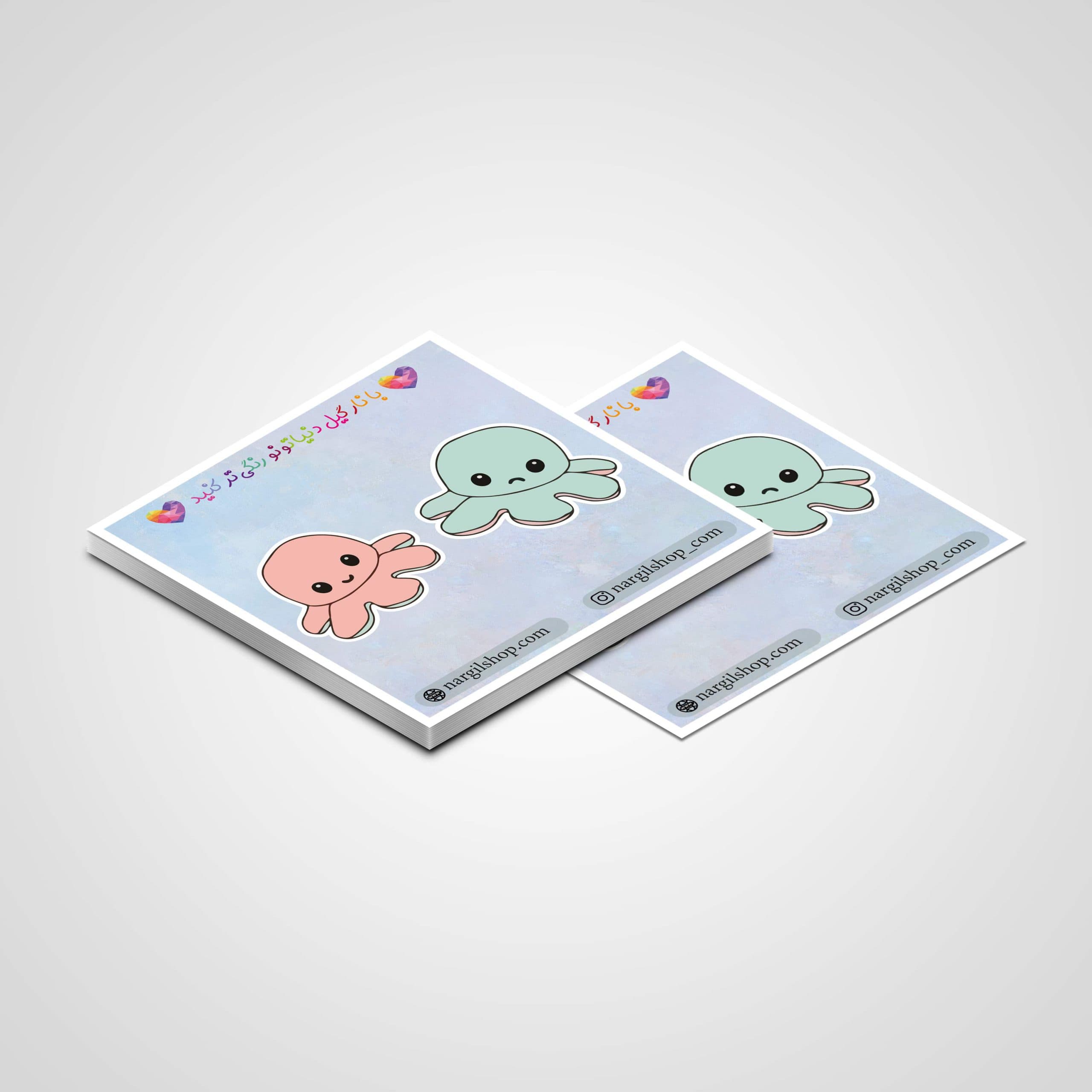 استیکر عروسک مودی 11 | Cool doll sticker 11 — تصویر ۳