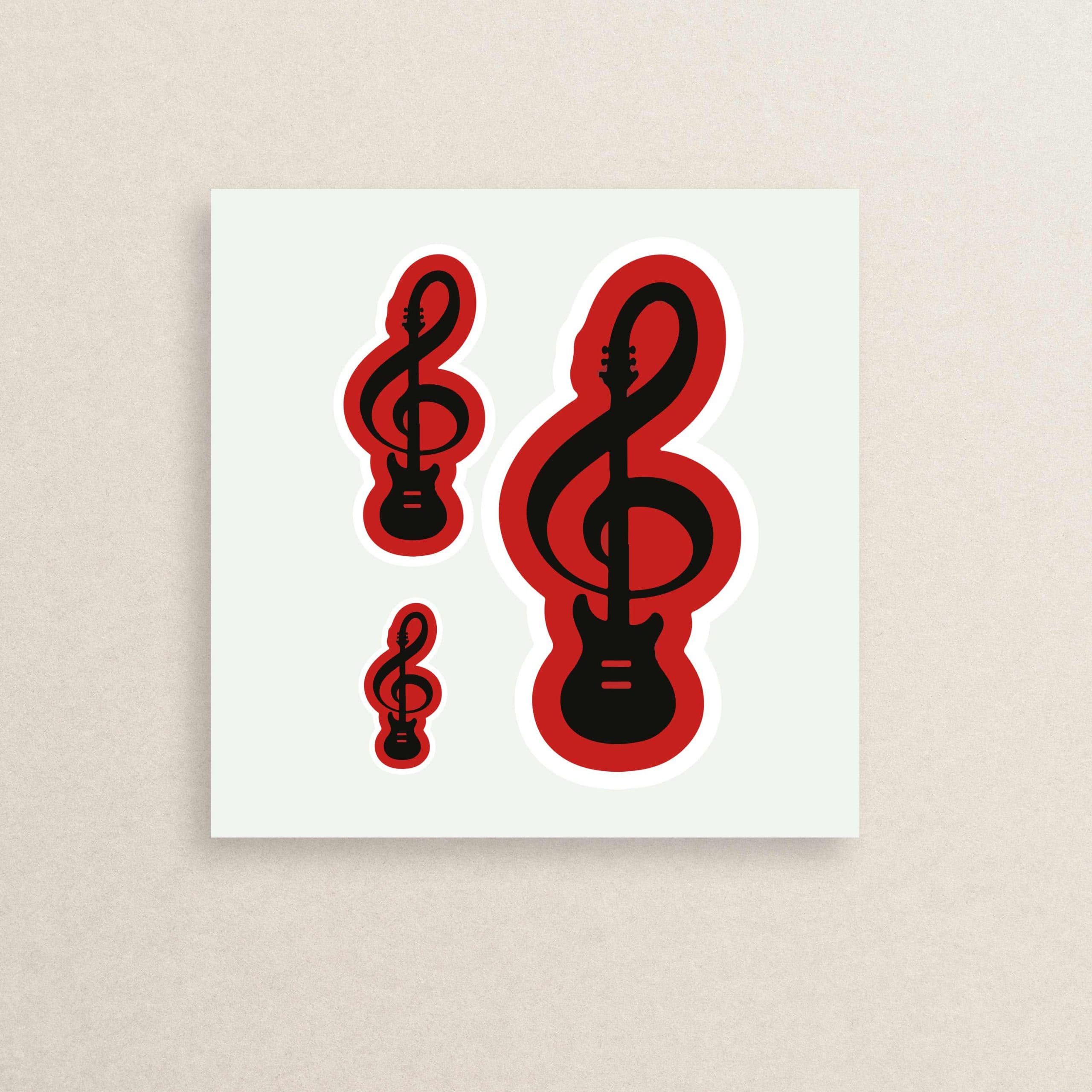 پک استیکر 3تایی ساز موسیقی 11 | Music Sticker pack 11
