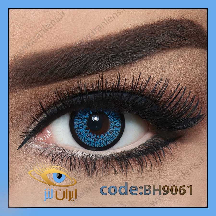 لنز طبی رنگی هایلایت بلو فصلی کد BH9061