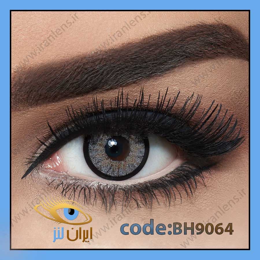 لنز رنگی هایلایت کول گری فصلی کد BH9064