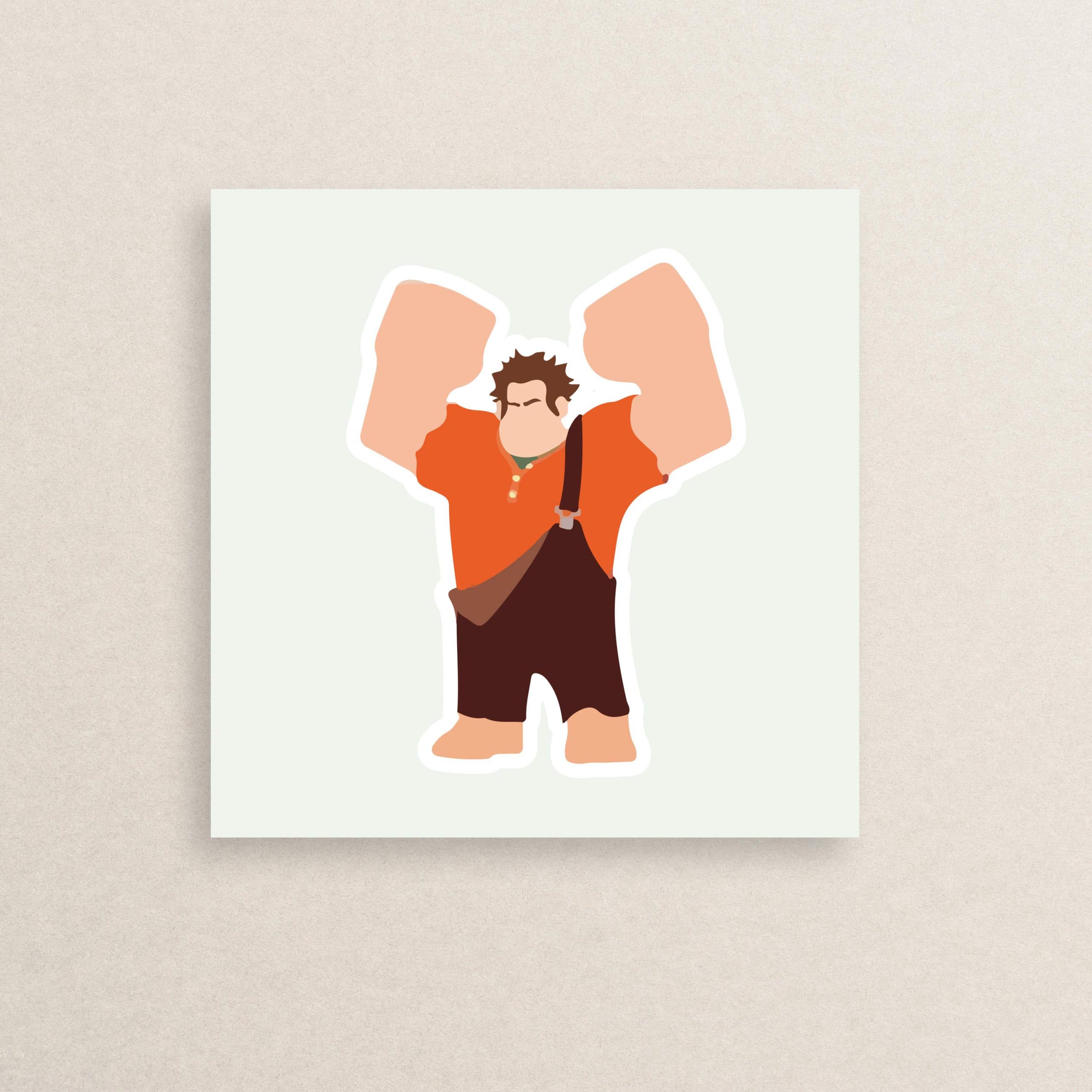 استیکر انیمیشن رالف خرابکار 01 | Wreck-It Ralph animation sticker 01