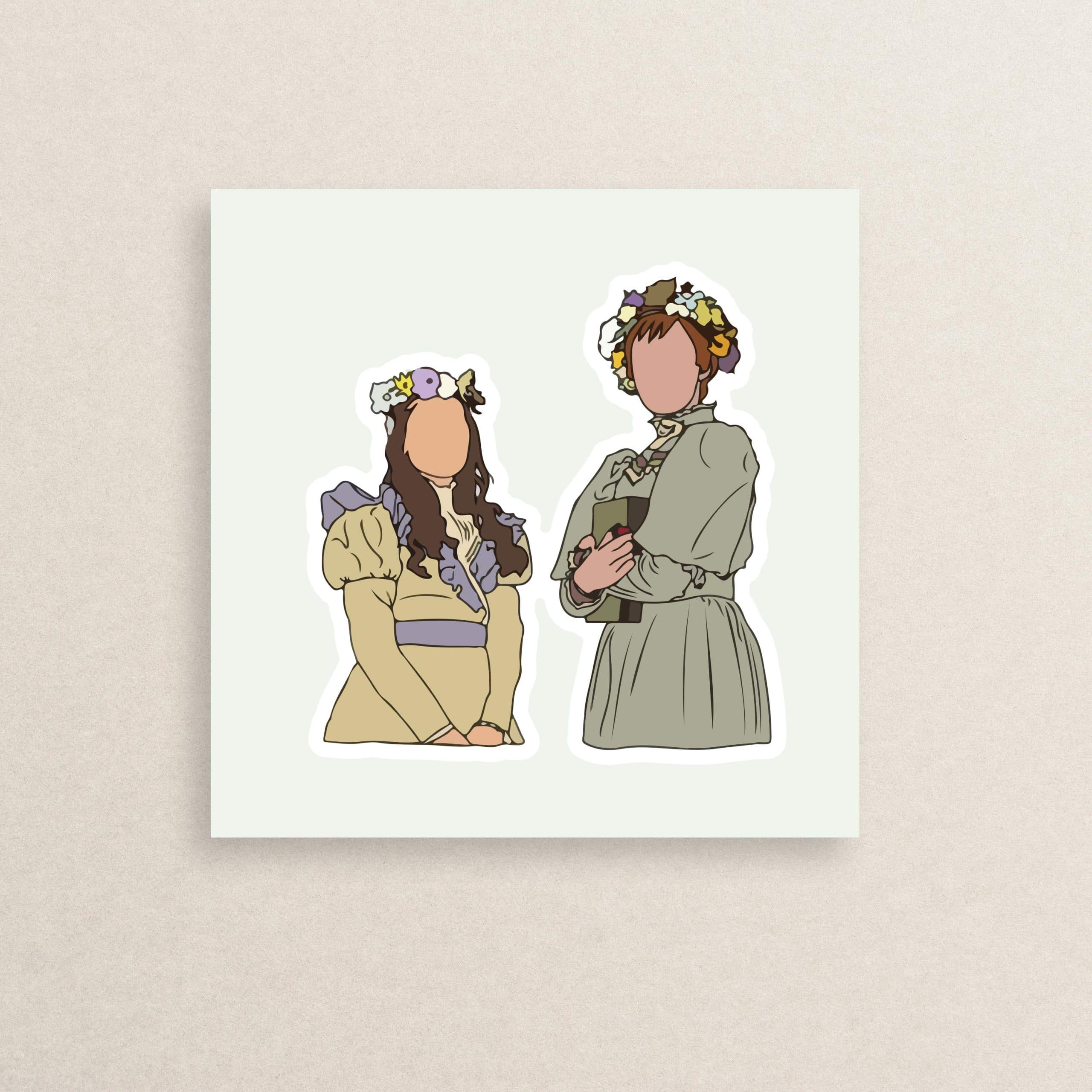 استیکر آنشرلی 14 | Anne Shirley sticker 14 — تصویر ۲