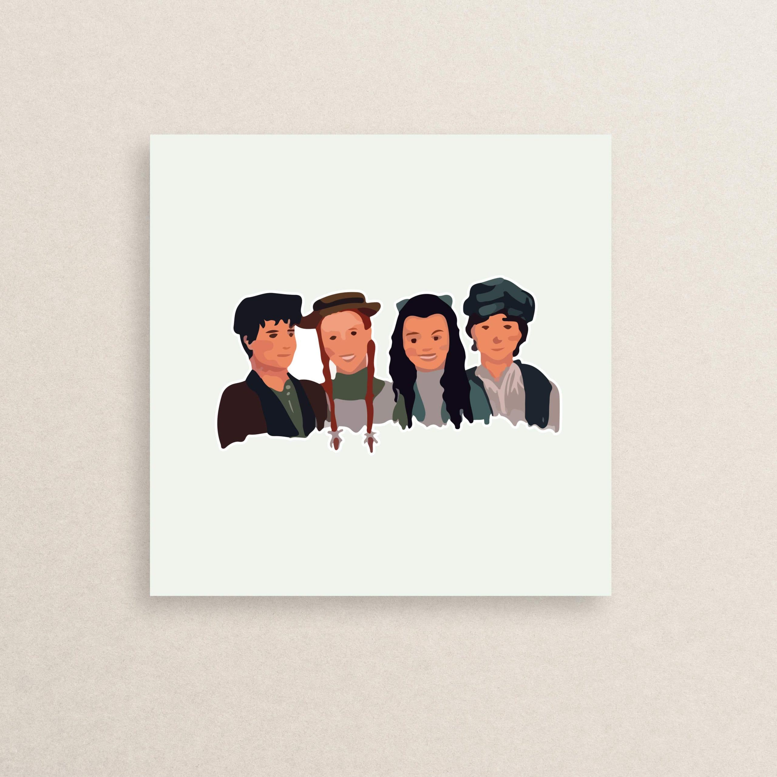 استیکر آنشرلی 11 | Anne Shirley sticker 11