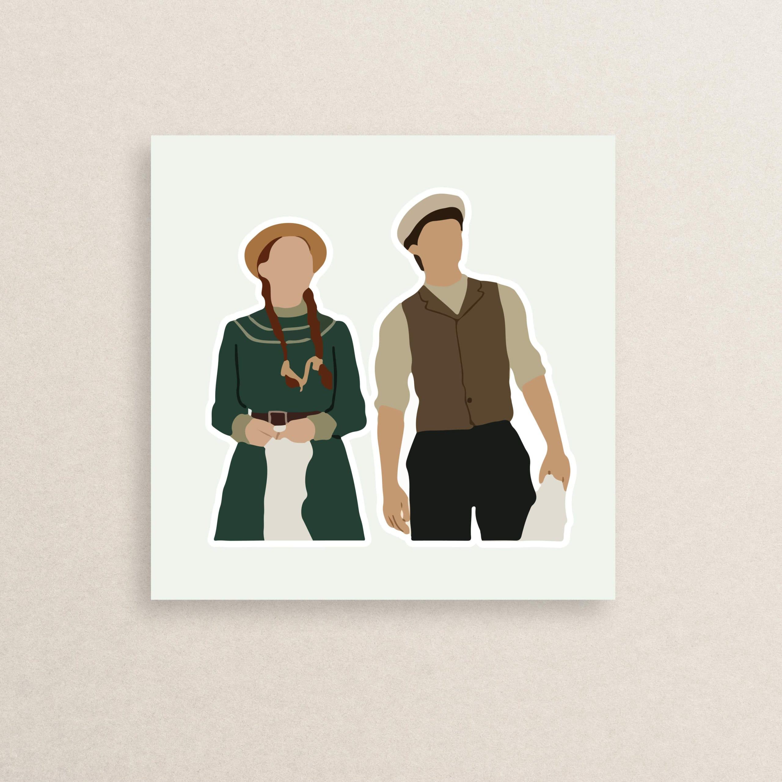 استیکر آنشرلی 09 | Anne Shirley sticker 09