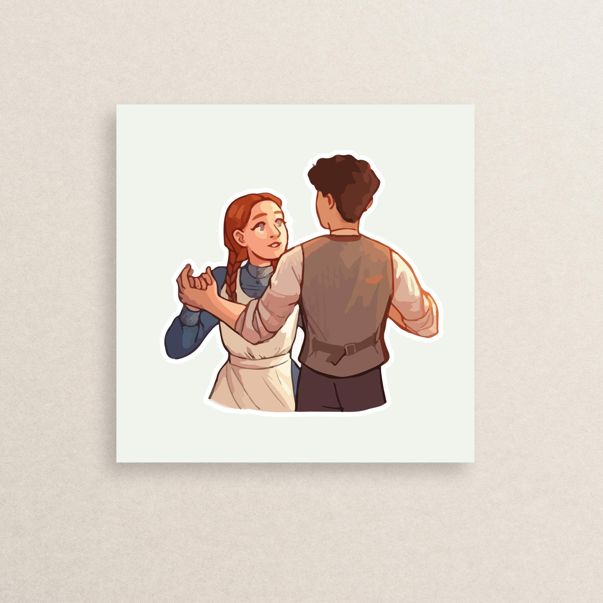 استیکر آنشرلی 06 | Anne Shirley sticker 06
