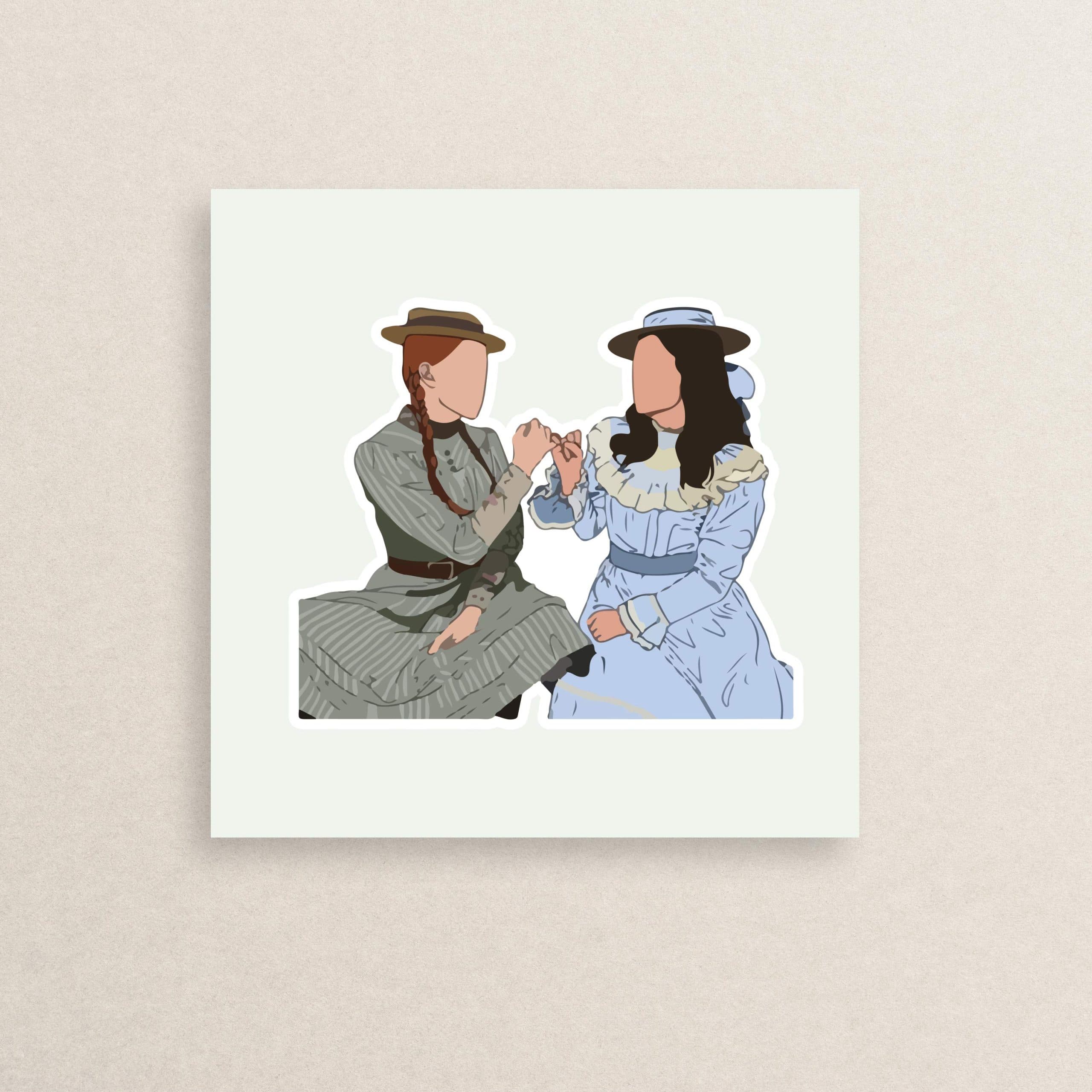 استیکر آنشرلی 03 | Anne Shirley sticker 03 — تصویر ۲