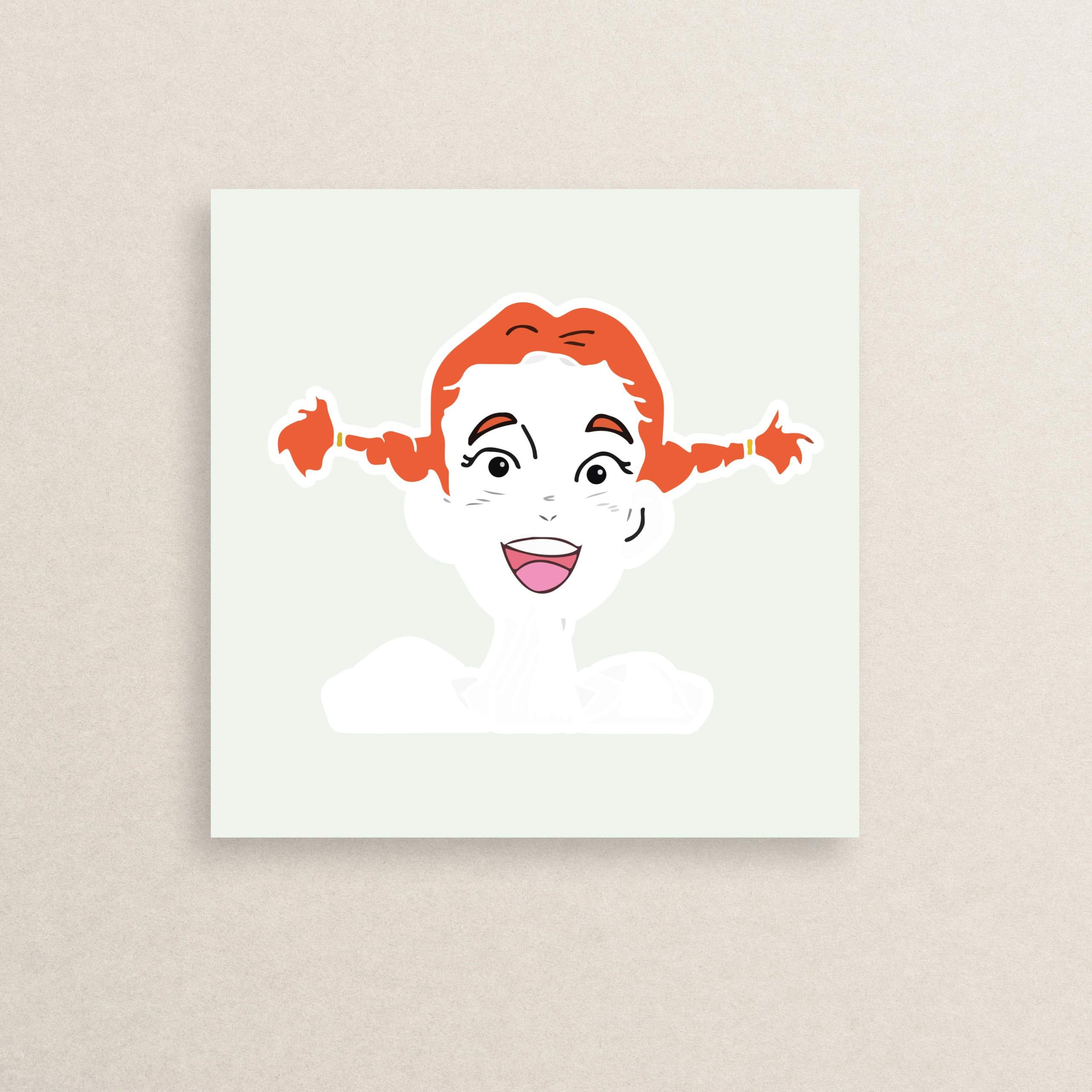 استیکر جودی ابوت 01 | Judy Abbott sticker 01