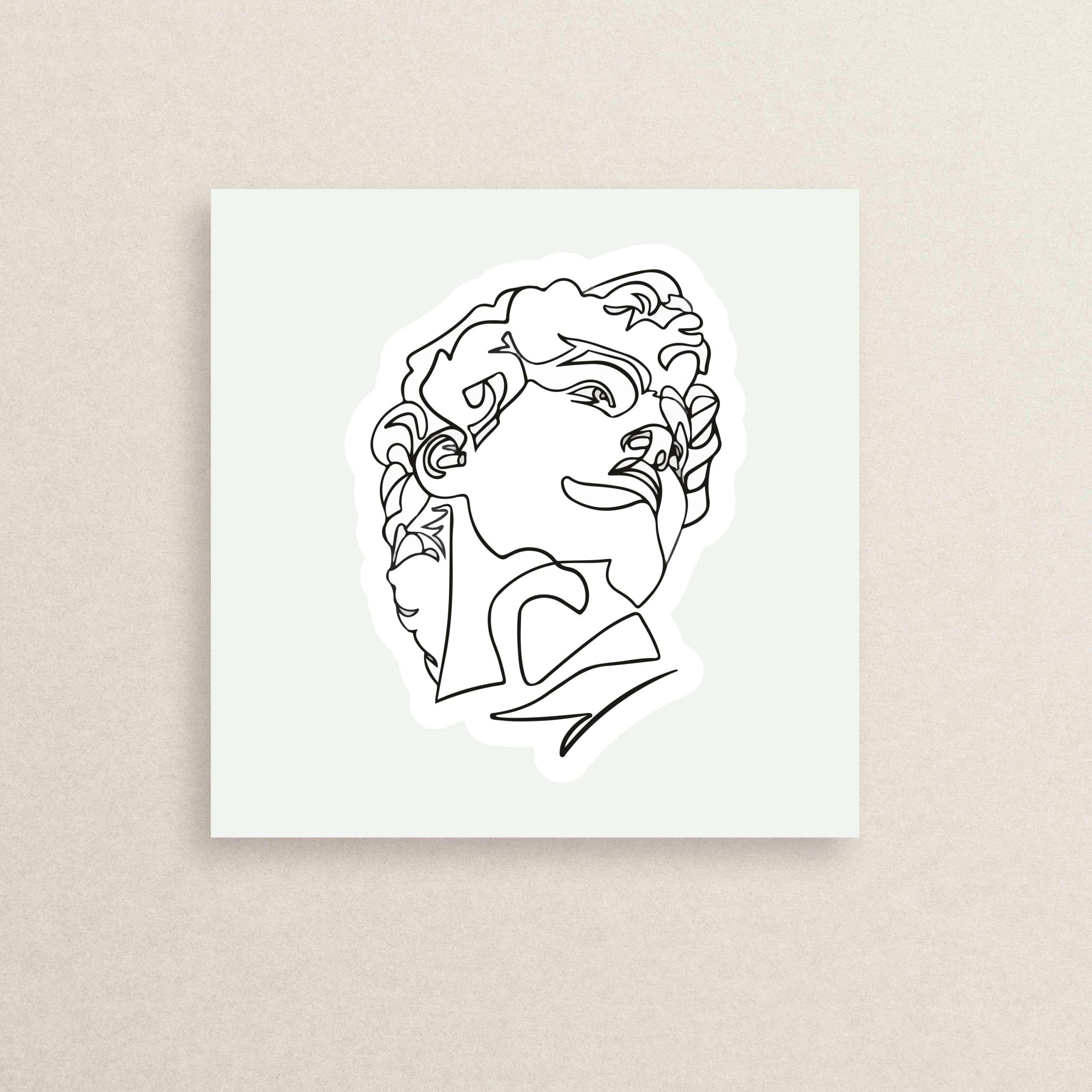استیکر مینیمال 07 | Minimal sticker 07