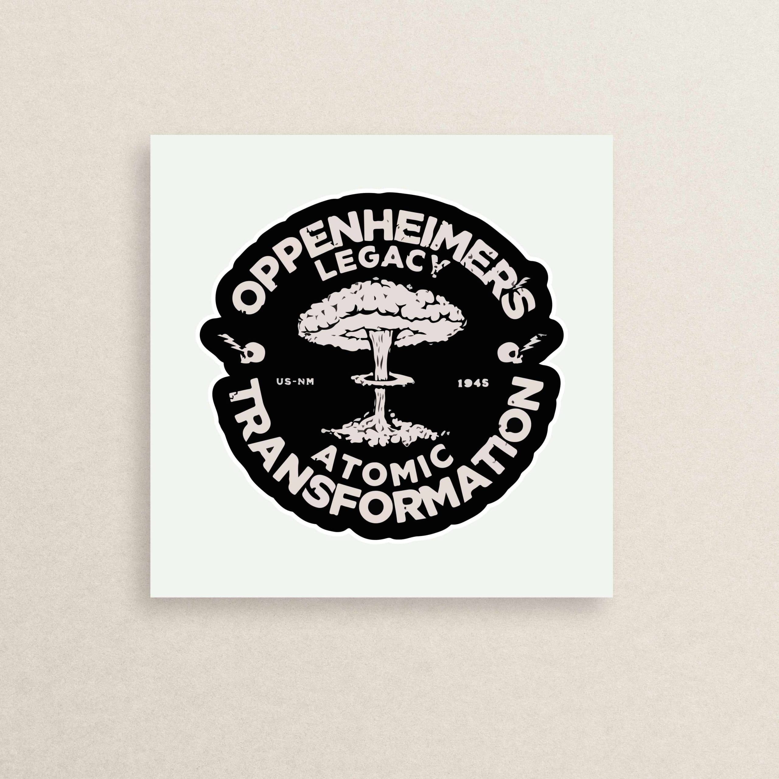استیکر فیلم اوپنهایمر 09 | Oppenheimer sticker 09