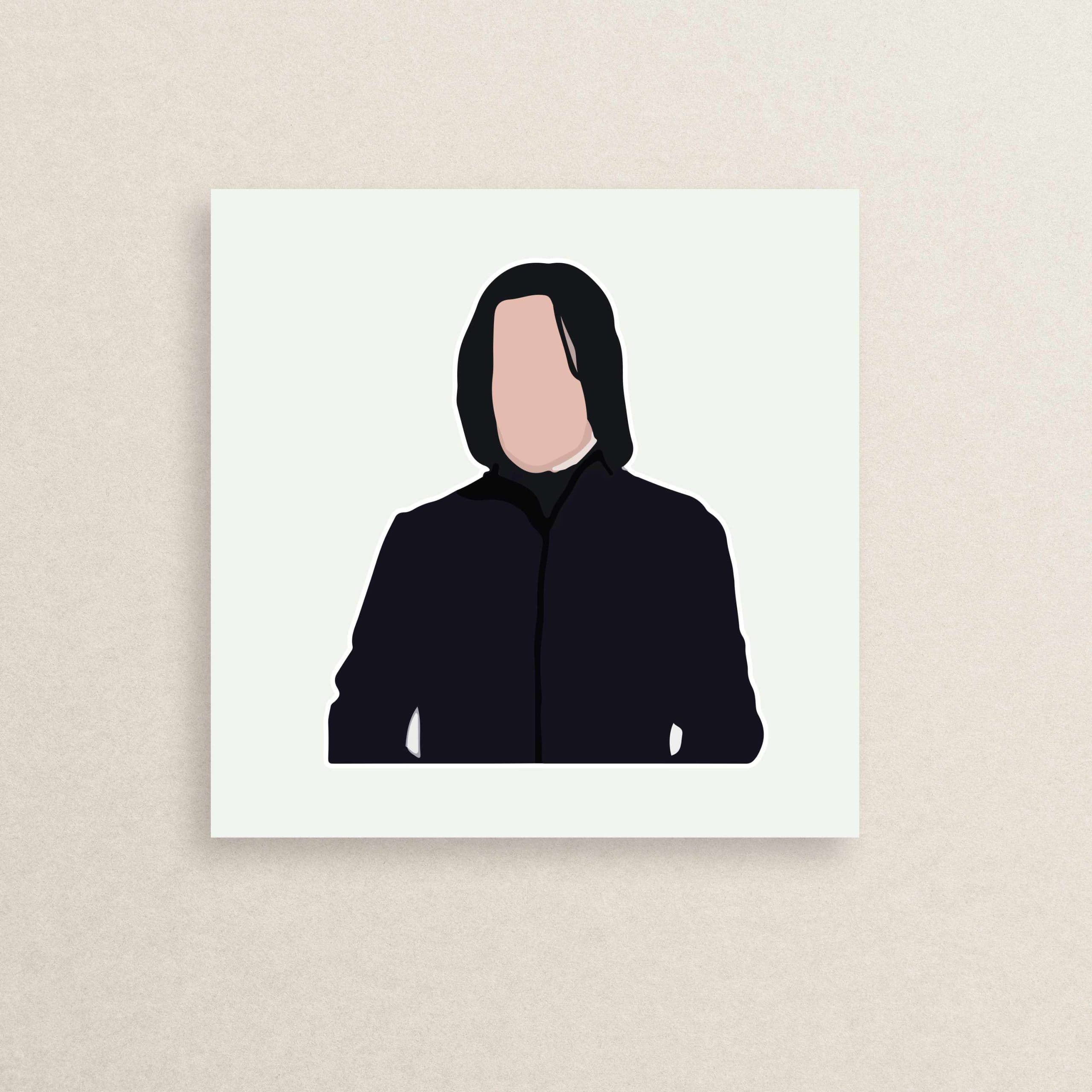 استیکر هری پاتر – سوروس اسنیپ 40 | 40 Harry potter – Severus Snape sticker