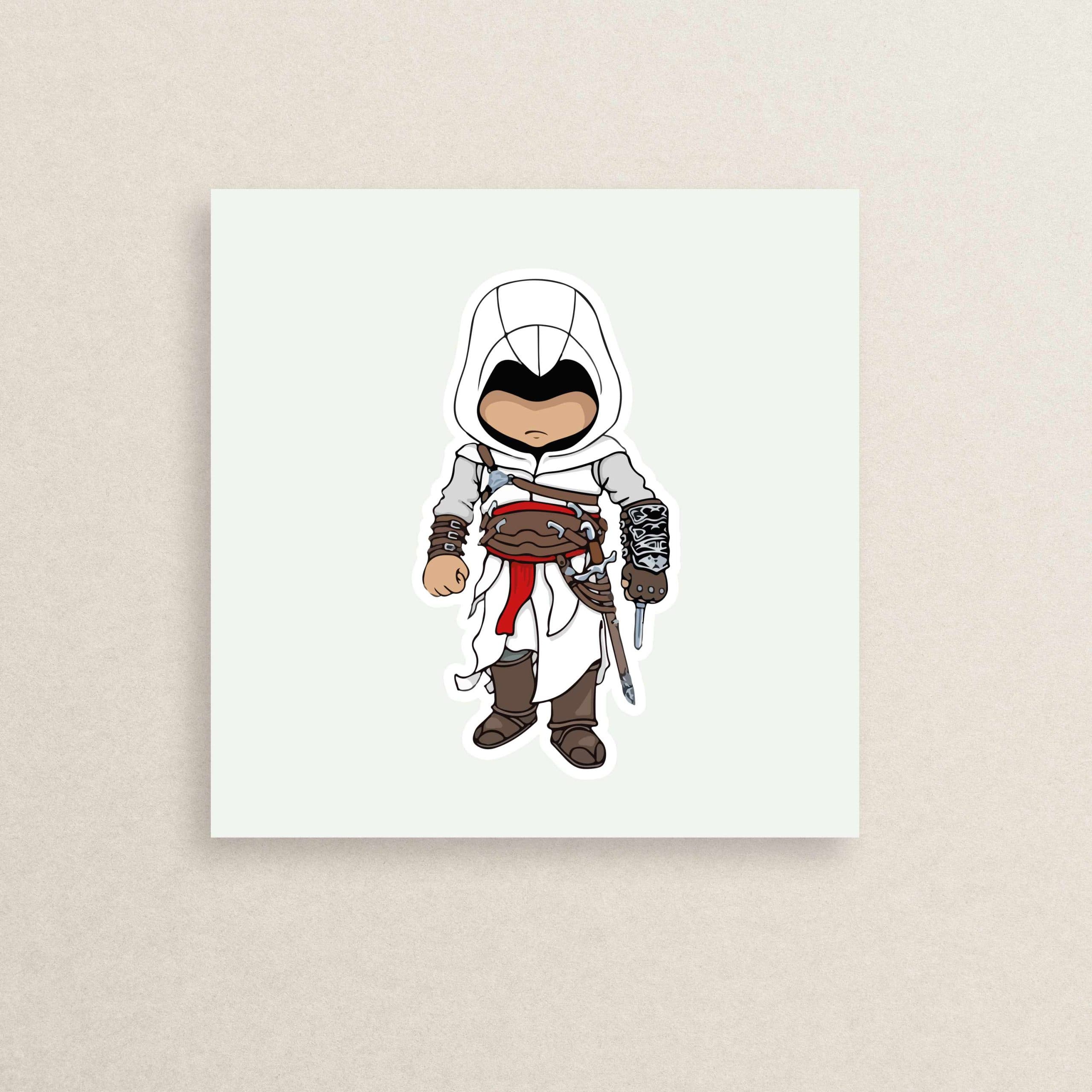 استیکر بازی اساسین کرید 03 | Assassin’s Creed game Sticker 03