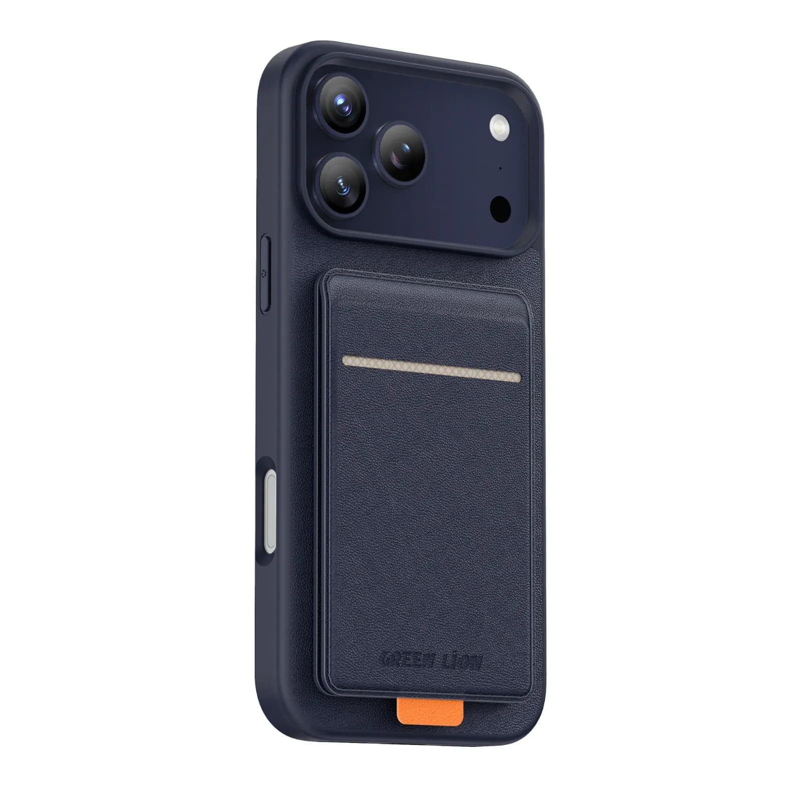 کاور چرمی iPhone 17 Pro مدل Regal Card Holder گرین لاین — تصویر ۲