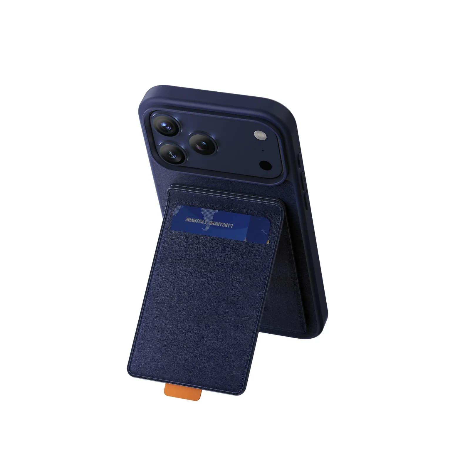 کاور چرمی iPhone 17 Pro مدل Regal Card Holder گرین لاین — تصویر ۳