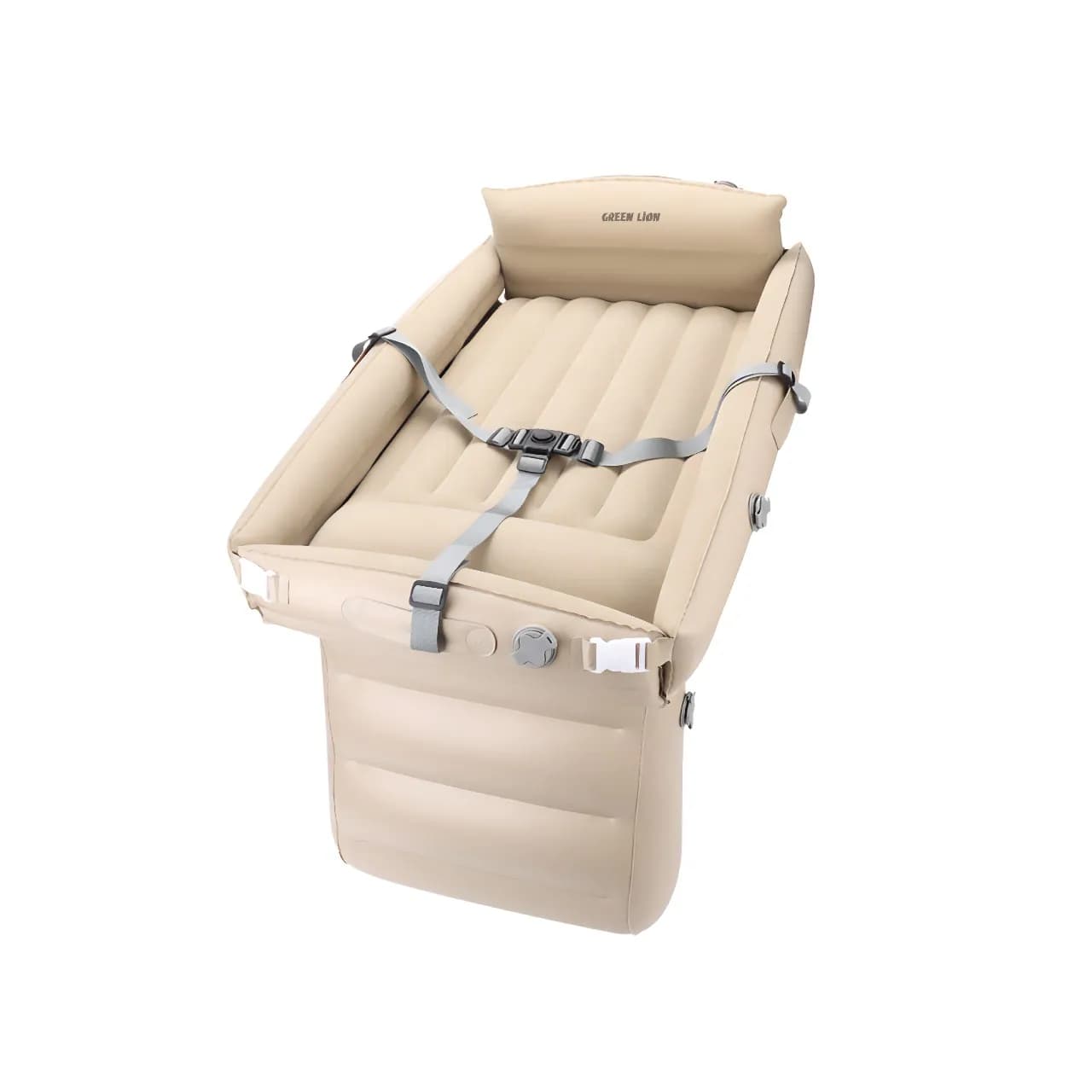 تشک بادی نوزاد همراه با پمپ شارژی مدل Inflatable Toddler گرین لاین