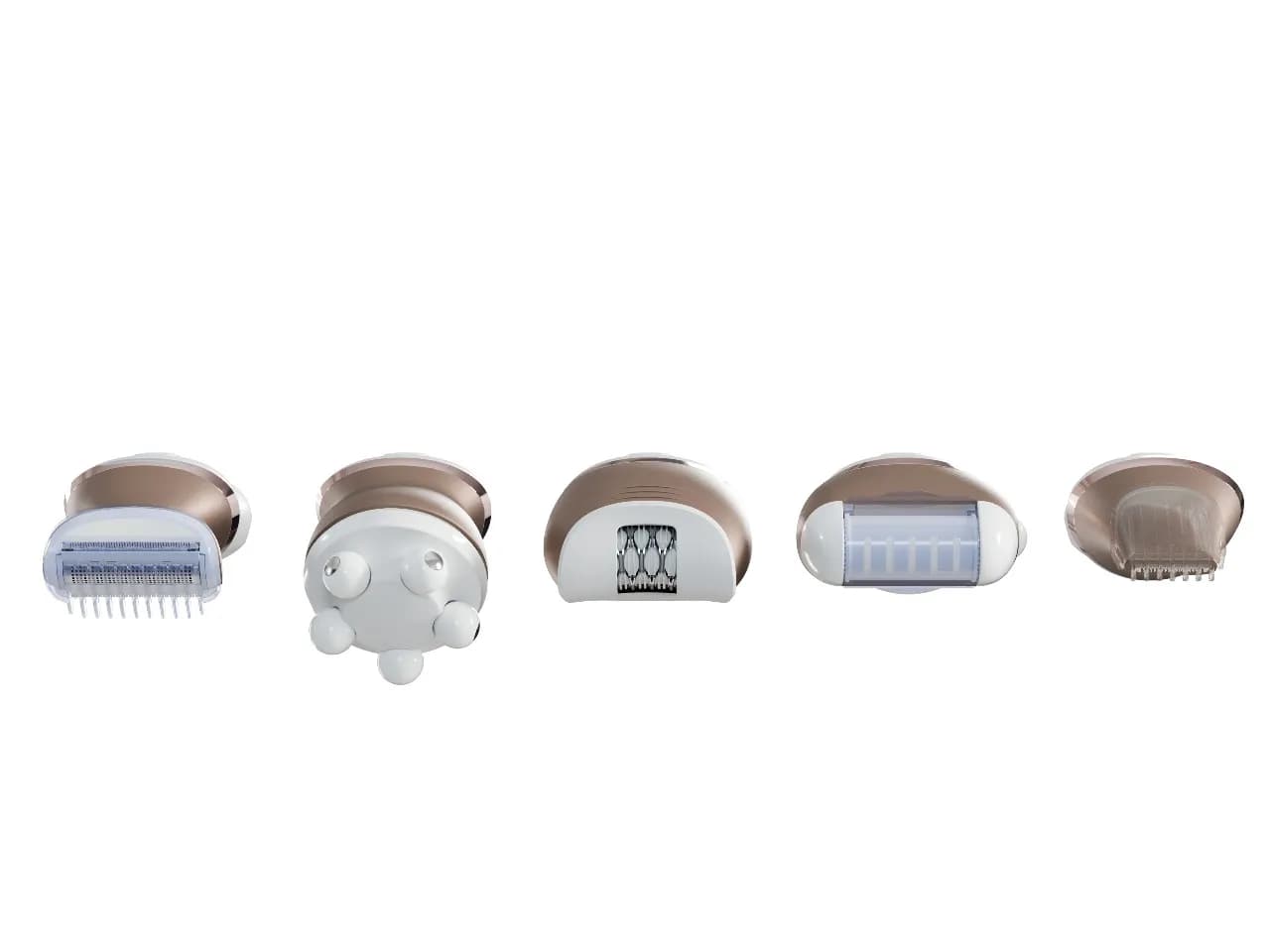 ست اپیلاتور ۵ کاره بدون سیم گرین لاین مدل 5in-1 Cordless Epilator Kit – سفید — تصویر ۲