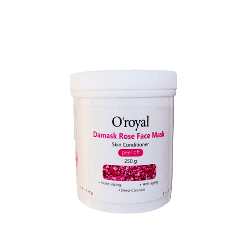 ماسک پودری پیل آف عصاره گل رز برند او رویال O ROYAL