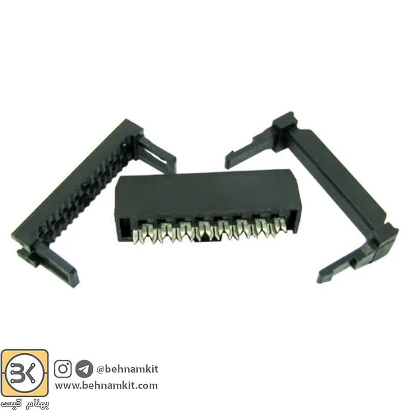 سوکت IDC Header 2 x 8 مادگی سر سیم 16 پین — تصویر ۲