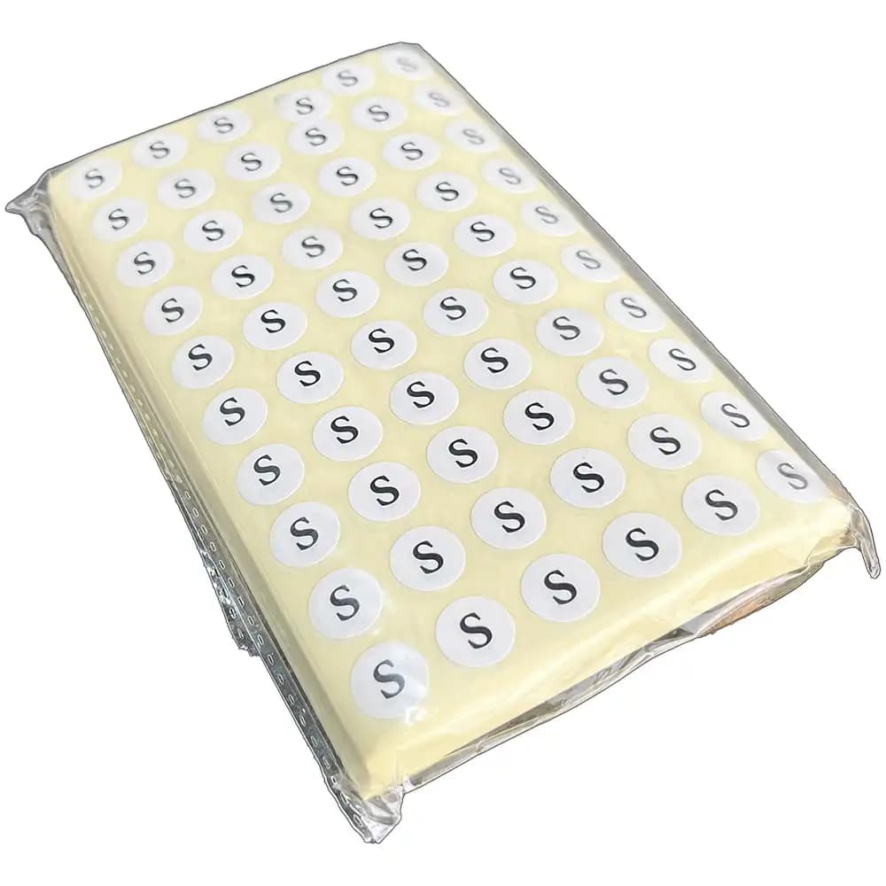 سایز برچسبی سایز اسمال S (یک بسته 100 عددی) — تصویر ۲
