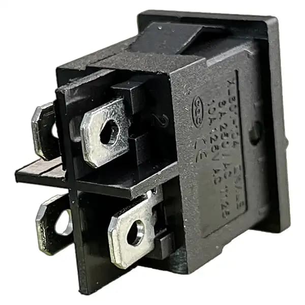 کلید روشن و خاموش کوچک مشکی چرخ خیاطی — تصویر ۲