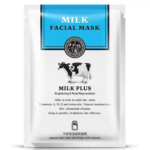 ماسک ورقه ای شیر گاو Milk Facial Mask