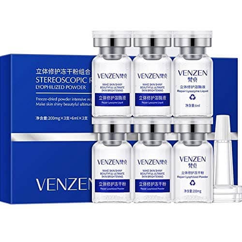 پک کوکتل ویال مالشی ترکیبی پودری و مایع برند ونزن VENZEN