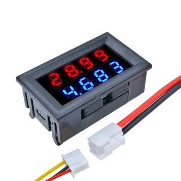 ماژول ولتمتر آمپرمتر 4 رقمی DC روپنلی