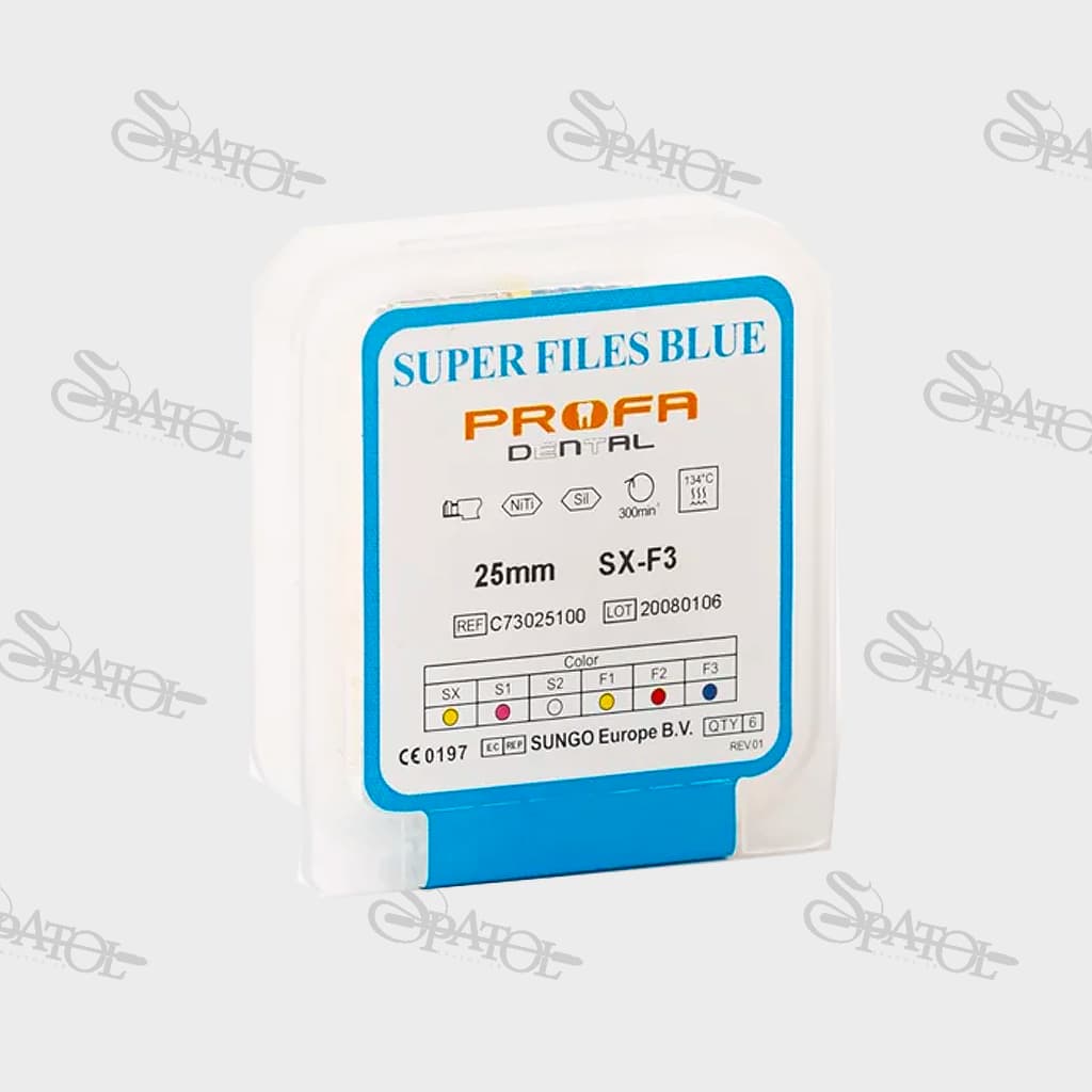 فایل روتاری بلو 31 میل پروفا Super File Blue 31mm profa — تصویر ۳