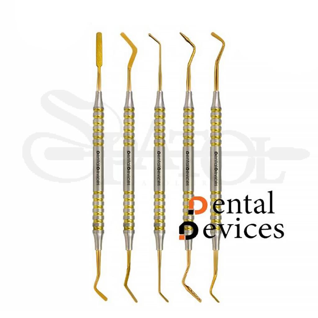 ست 5 عددی قلم کامپوزیت هالو دنتال دیوایس Dental Devices